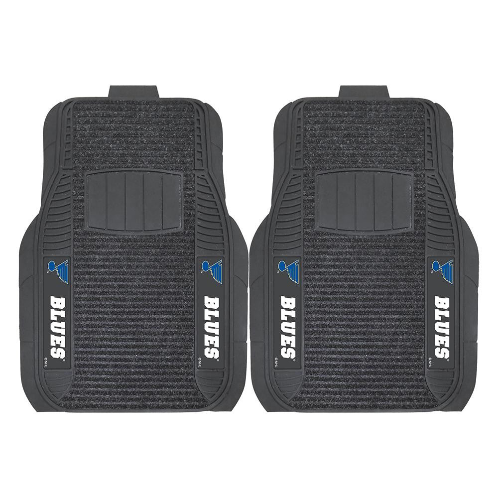 St. Louis Blues NHL Deluxe 2-Piece Vinyl Car Mats (20x27)