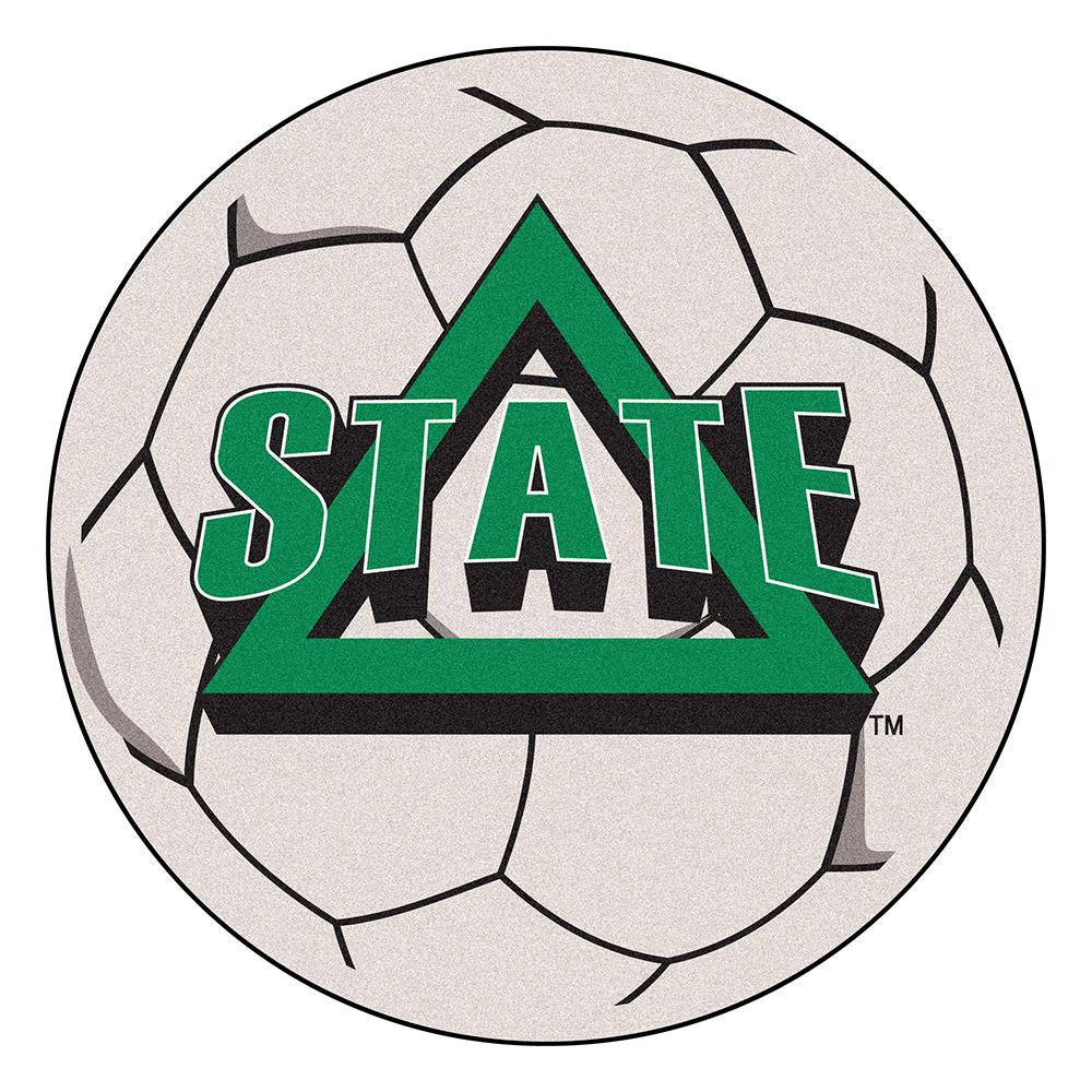 Delaware State Hornets NCAA Soccer Ball Round Floor Mat (29)