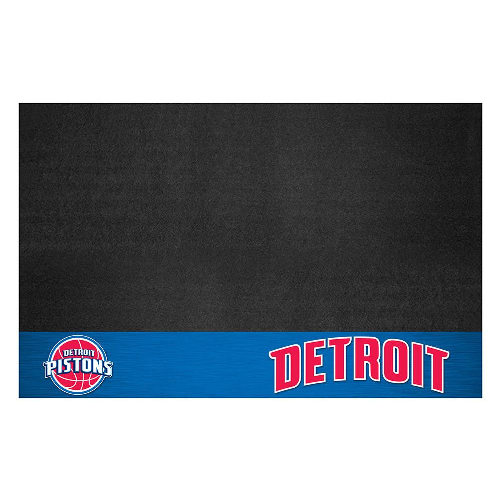 Detroit Pistons NBA Vinyl Grill Mat(26x42)
