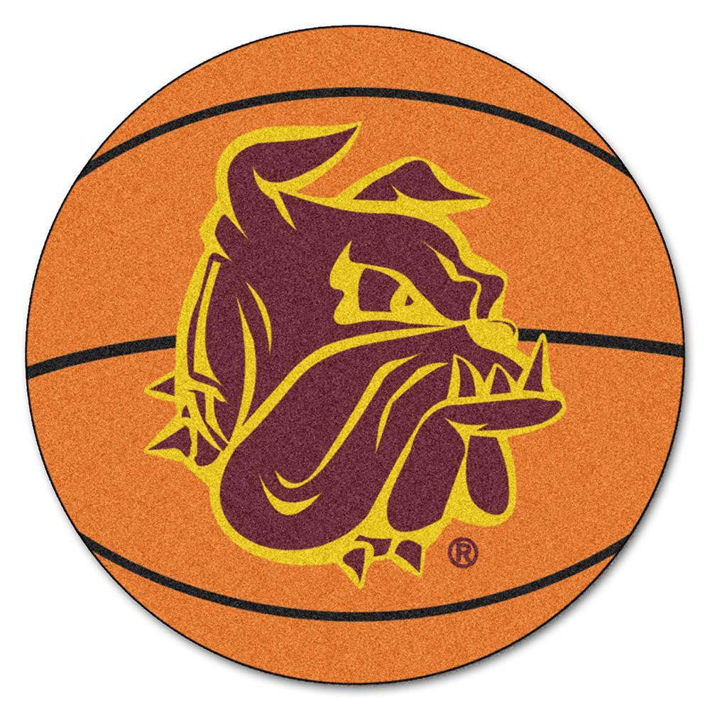 Minnesota Duluth Bulldogs NCAA Basketball Round Floor Mat (29)