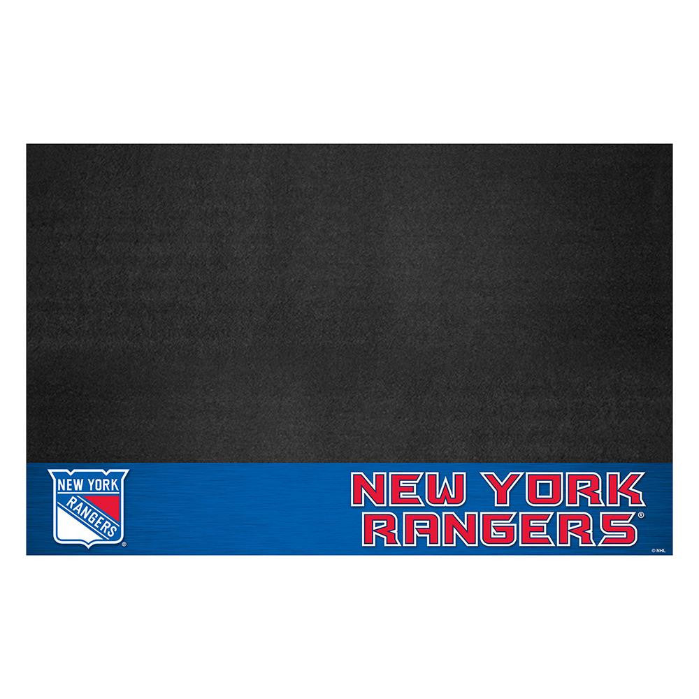 New York Rangers NHL Vinyl Grill Mat(26x42)