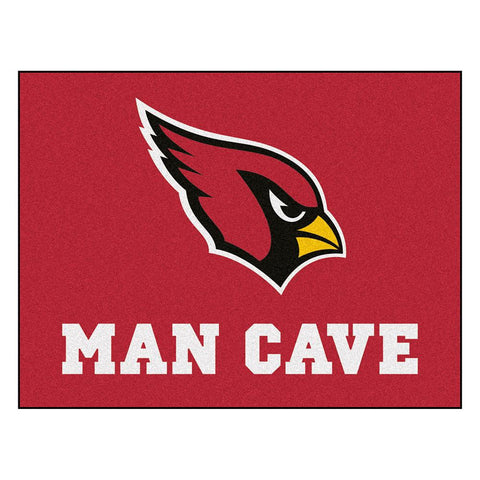 Arizona Cardinals NFL Man Cave All-Star Floor Mat (34in x 45in)