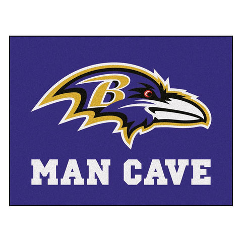 Baltimore Ravens NFL Man Cave All-Star Floor Mat (34in x 45in)