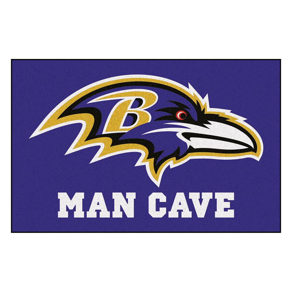 Baltimore Ravens NFL Man Cave Starter Floor Mat (20in x 30in)