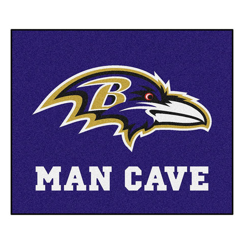 Baltimore Ravens NFL Man Cave Tailgater Floor Mat (60in x 72in)