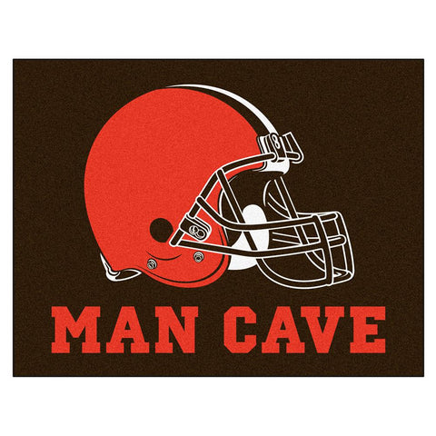 Cleveland Browns NFL Man Cave All-Star Floor Mat (34in x 45in)