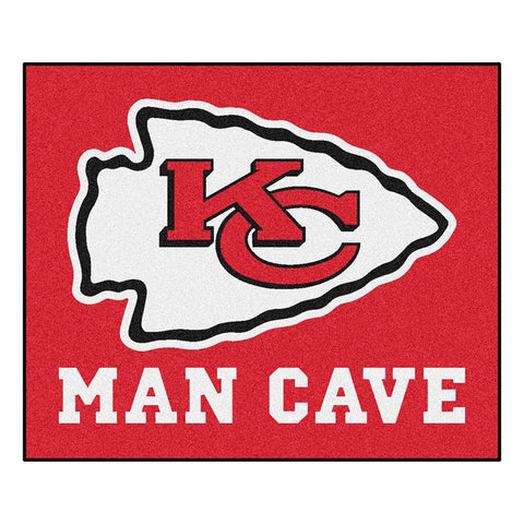 Kansas City Chiefs NFL Man Cave Tailgater Floor Mat (60in x 72in)