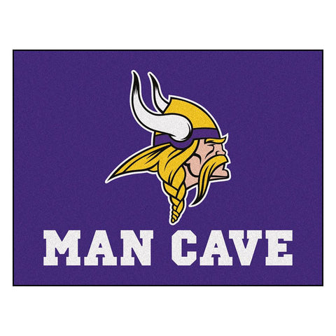 Minnesota Vikings NFL Man Cave All-Star Floor Mat (34in x 45in)