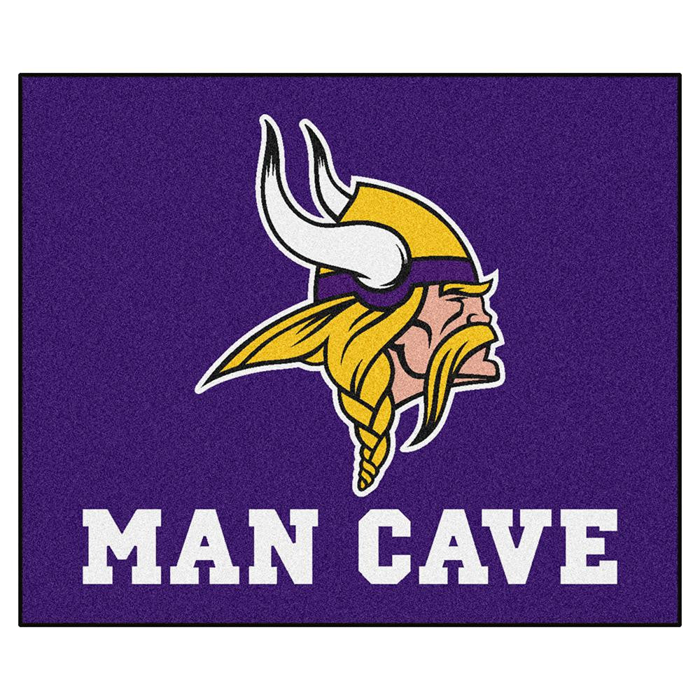 Minnesota Vikings NFL Man Cave Tailgater Floor Mat (60in x 72in)