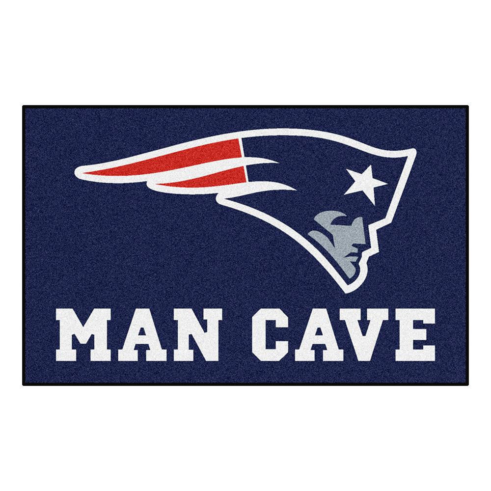 New England Patriots NFL Man Cave Ulti-Mat Floor Mat (60in x 96in)