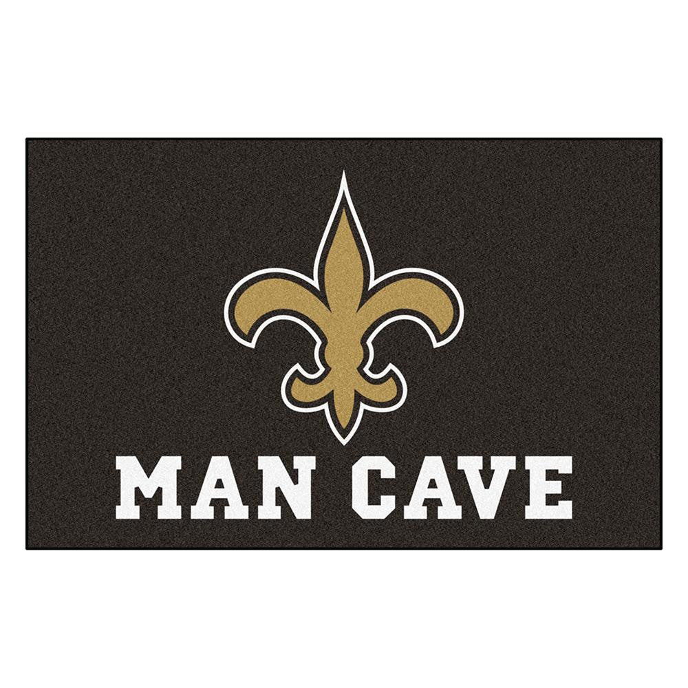 New Orleans Saints NFL Man Cave Starter Floor Mat (20in x 30in)