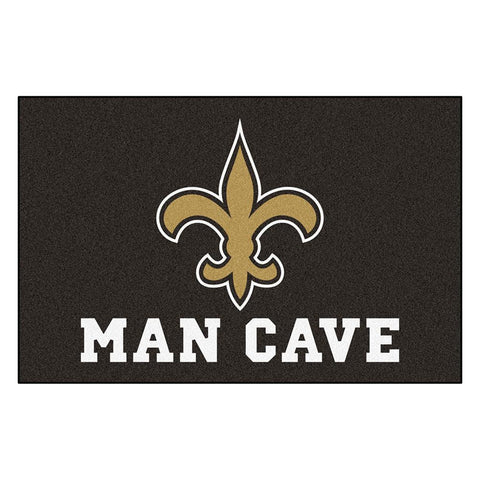 New Orleans Saints NFL Man Cave Starter Floor Mat (20in x 30in)