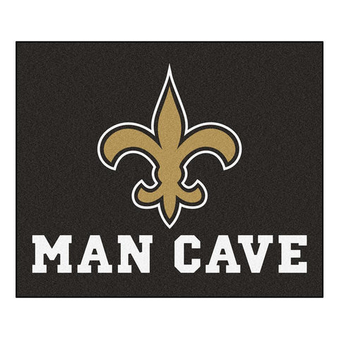 New Orleans Saints NFL Man Cave Tailgater Floor Mat (60in x 72in)