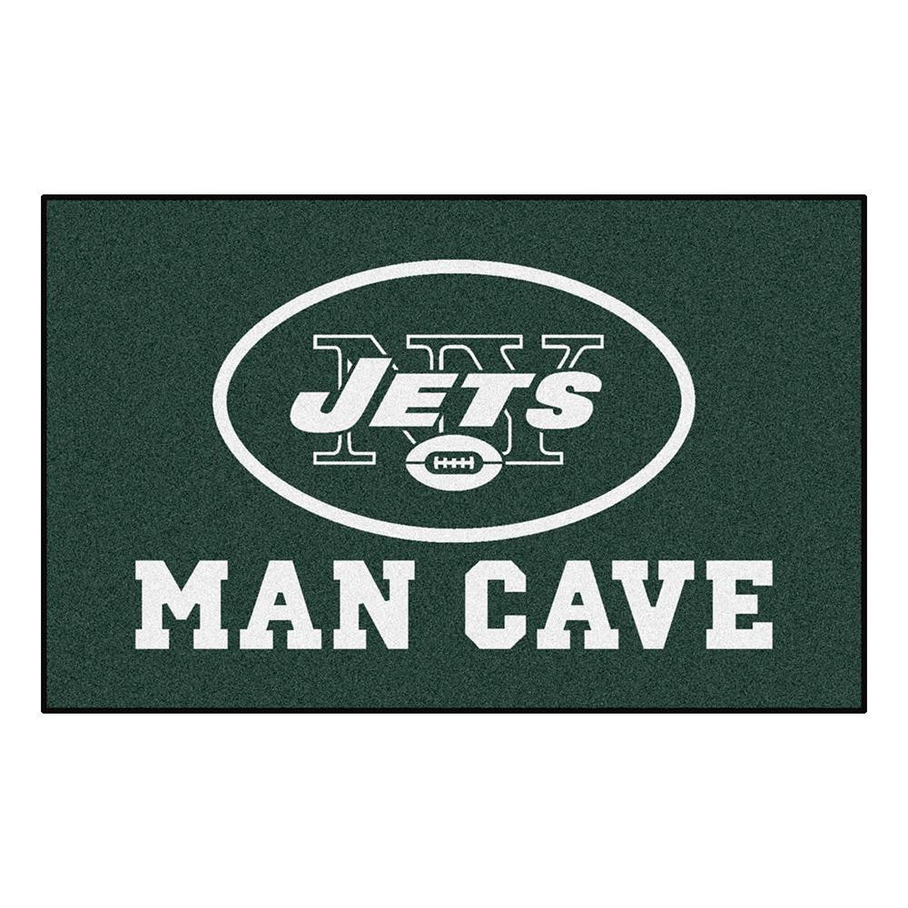 New York Jets NFL Man Cave Ulti-Mat Floor Mat (60in x 96in)