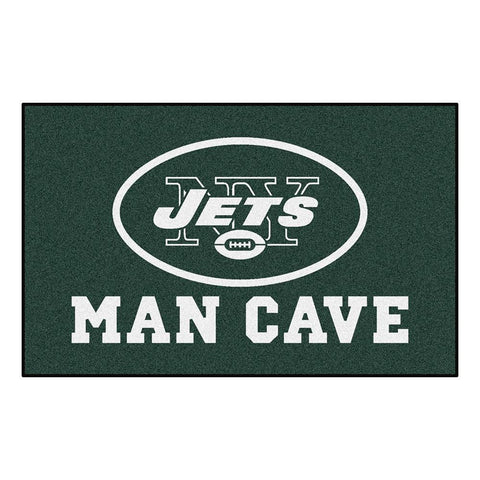 New York Jets NFL Man Cave Ulti-Mat Floor Mat (60in x 96in)