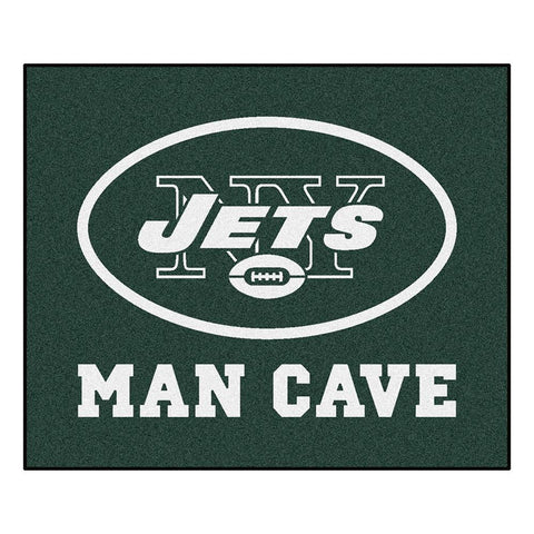New York Jets NFL Man Cave Tailgater Floor Mat (60in x 72in)