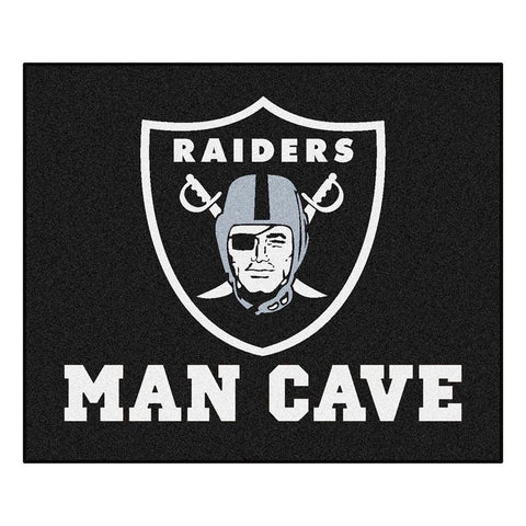 Oakland Raiders NFL Man Cave Tailgater Floor Mat (60in x 72in)