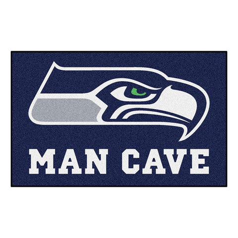 Seattle Seahawks NFL Man Cave Ulti-Mat Floor Mat (60in x 96in)