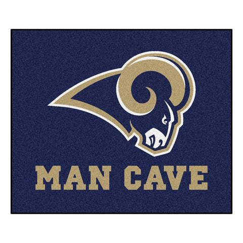 Los Angeles Rams NFL Man Cave Tailgater Floor Mat (60in x 72in)