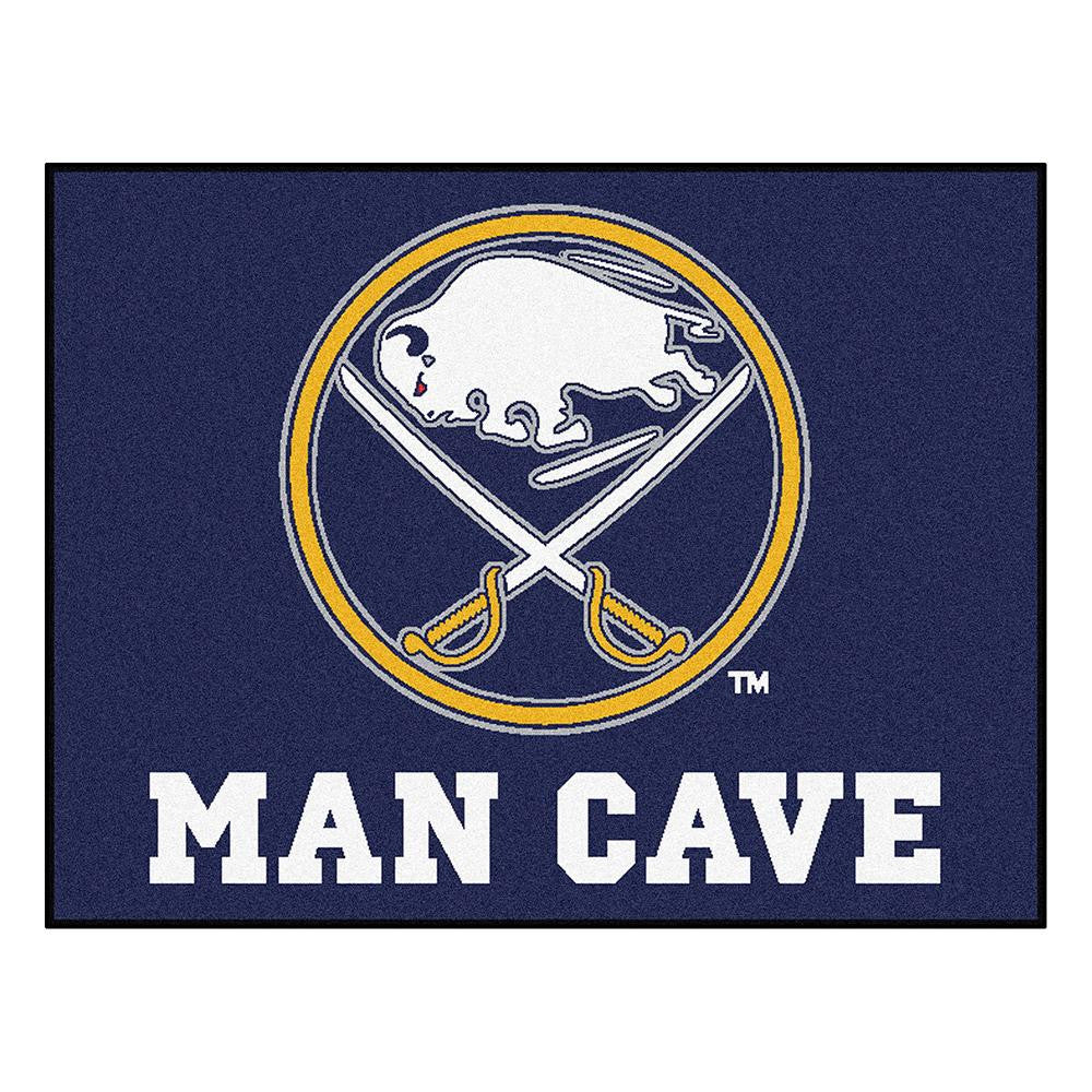 Buffalo Sabres NHL Man Cave All-Star Floor Mat (34in x 45in)