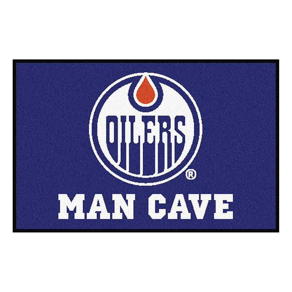 Edmonton Oilers NHL Man Cave Starter Floor Mat (20in x 30in)