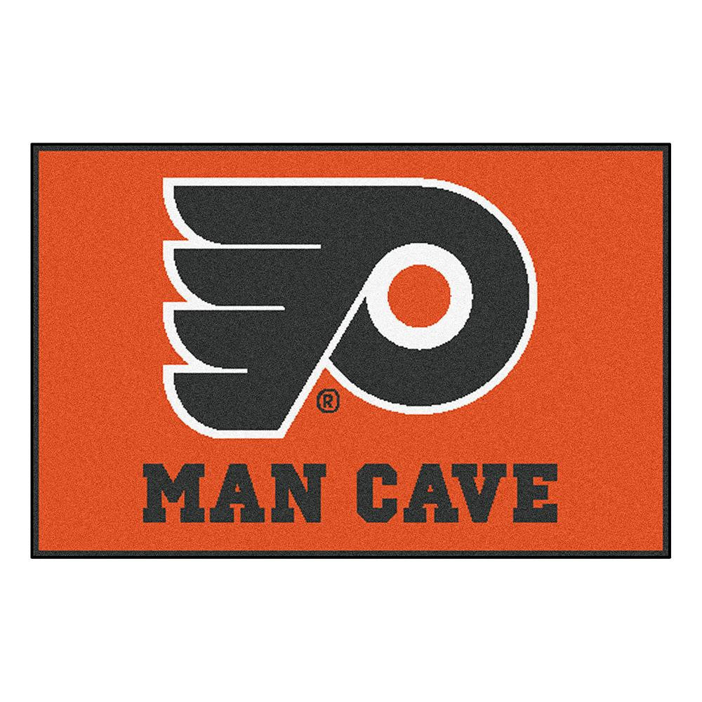 Philadelphia Flyers NHL Man Cave Starter Floor Mat (20in x 30in)