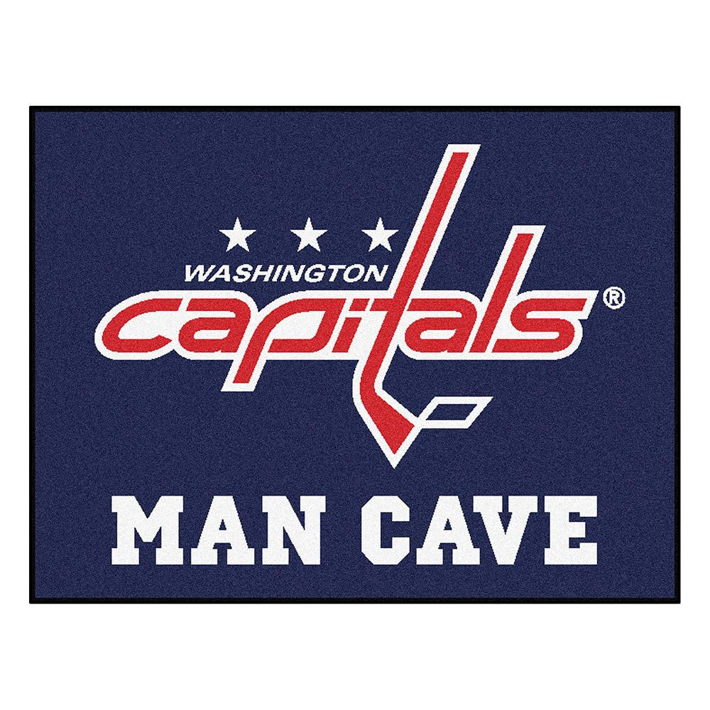 Washington Capitals NHL Man Cave All-Star Floor Mat (34in x 45in)