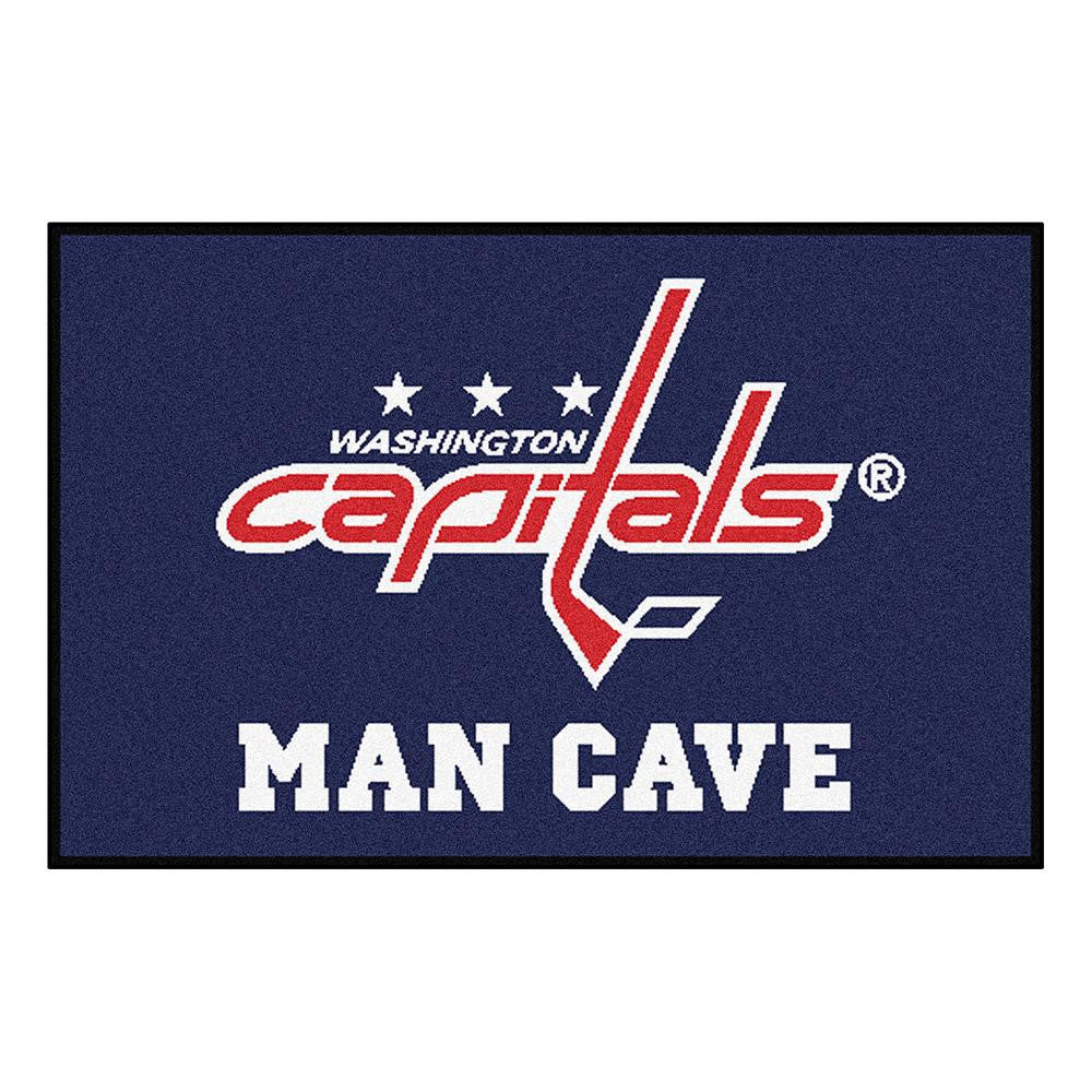 Washington Capitals NHL Man Cave Starter Floor Mat (20in x 30in)