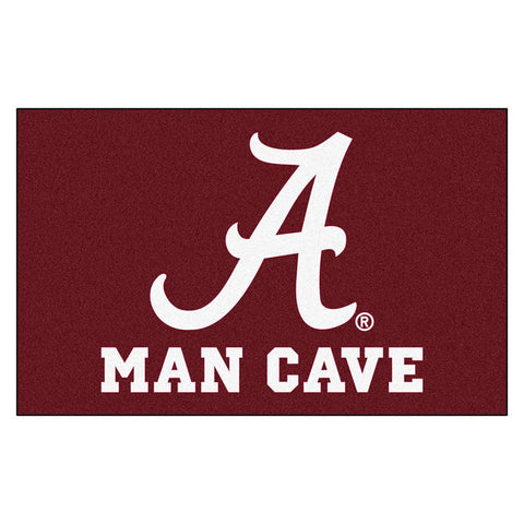 Alabama Crimson Tide NCAA Man Cave Ulti-Mat Floor Mat (60in x 96in)