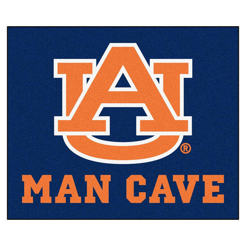 Auburn Tigers NCAA Man Cave Tailgater Floor Mat (60in x 72in)