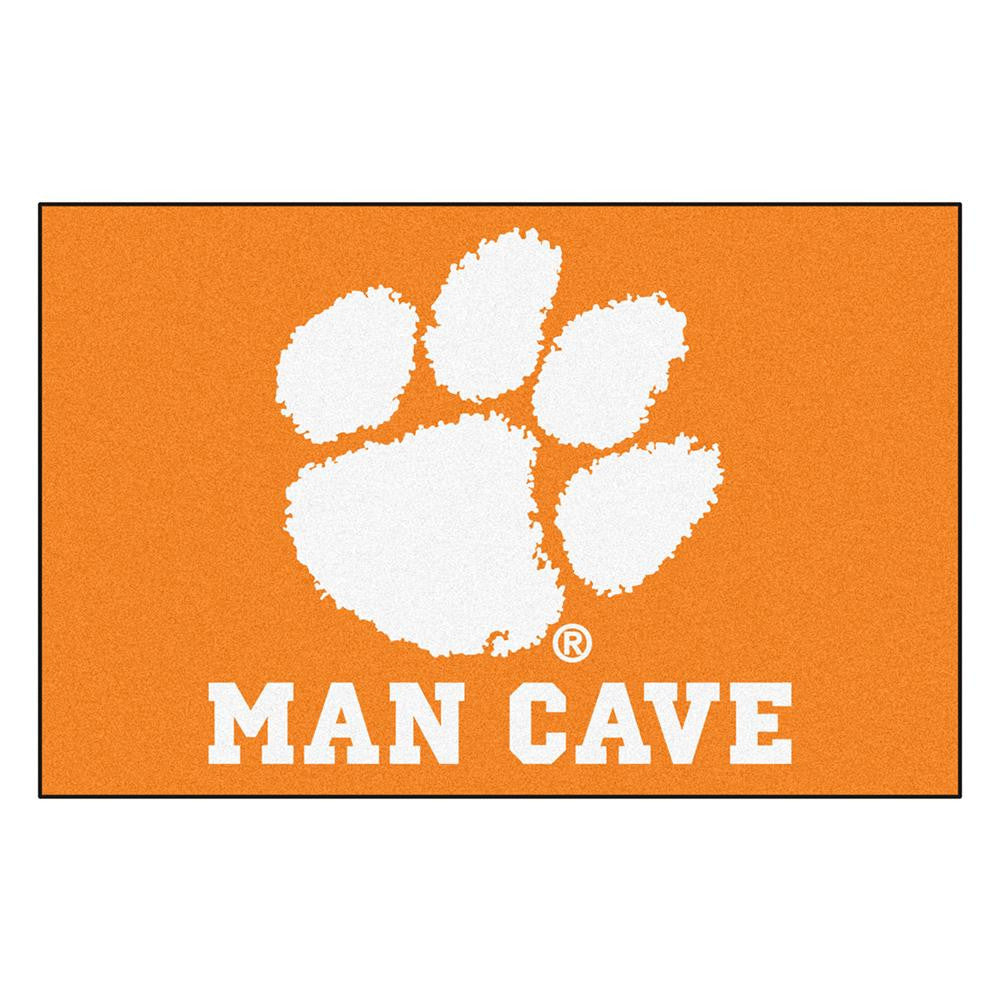 Clemson Tigers NCAA Man Cave Starter Floor Mat (20in x 30in)
