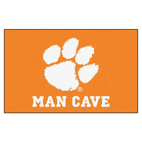 Clemson Tigers NCAA Man Cave Ulti-Mat Floor Mat (60in x 96in)