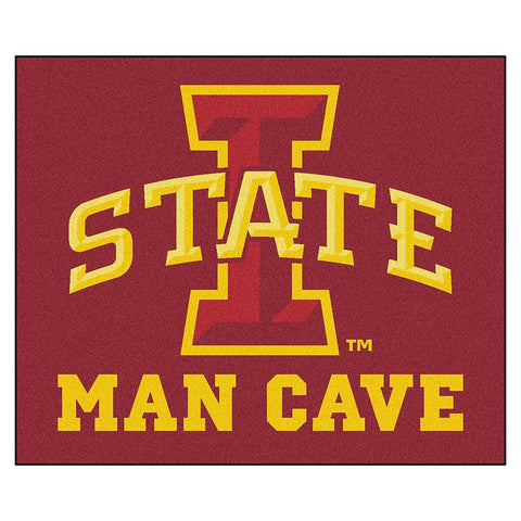 Iowa State Cyclones NCAA Man Cave Tailgater Floor Mat (60in x 72in)