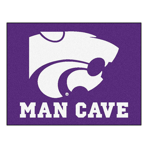 Kansas State Wildcats NCAA Man Cave All-Star Floor Mat (34in x 45in)