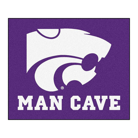 Kansas State Wildcats NCAA Man Cave Tailgater Floor Mat (60in x 72in)