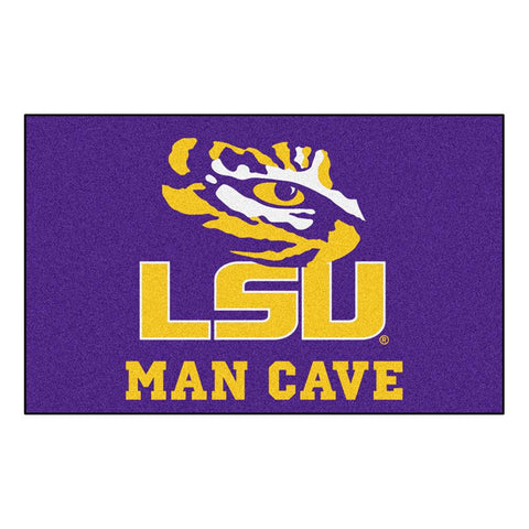 LSU Tigers NCAA Man Cave Ulti-Mat Floor Mat (60in x 96in)