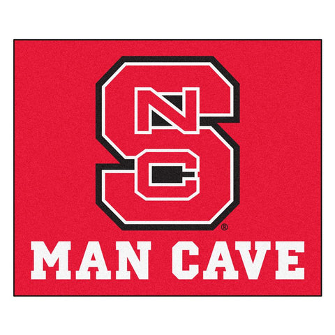 North Carolina State Wolfpack NCAA Man Cave Tailgater Floor Mat (60in x 72in)