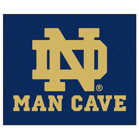 Notre Dame Fighting Irish NCAA Man Cave Tailgater Floor Mat (60in x 72in)