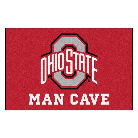 Ohio State Buckeyes NCAA Man Cave Starter Floor Mat (20in x 30in)