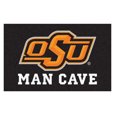 Oklahoma State Cowboys NCAA Man Cave Ulti-Mat Floor Mat (60in x 96in)