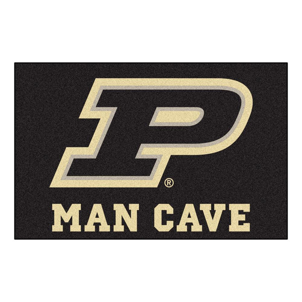 Purdue Boilermakers NCAA Man Cave Starter Floor Mat (20in x 30in)