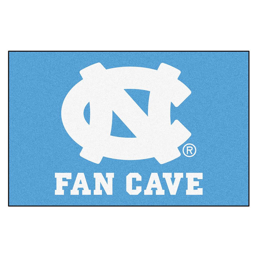North Carolina Tar Heels NCAA Man Cave Starter Floor Mat (20in x 30in)