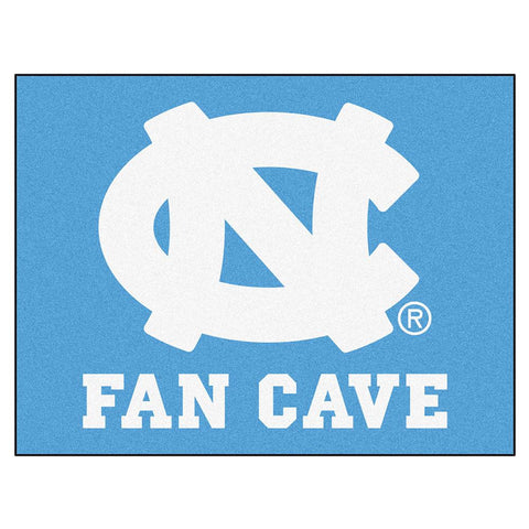 North Carolina Tar Heels NCAA Man Cave All-Star Floor Mat (34in x 45in)