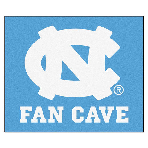 North Carolina Tar Heels NCAA Man Cave Tailgater Floor Mat (60in x 72in)