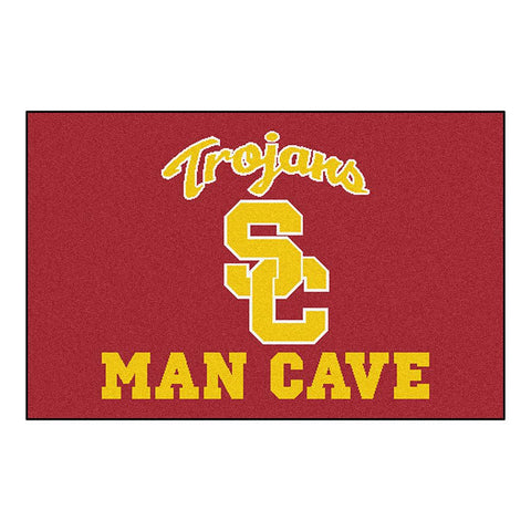 USC Trojans NCAA Man Cave Starter Floor Mat (20in x 30in)