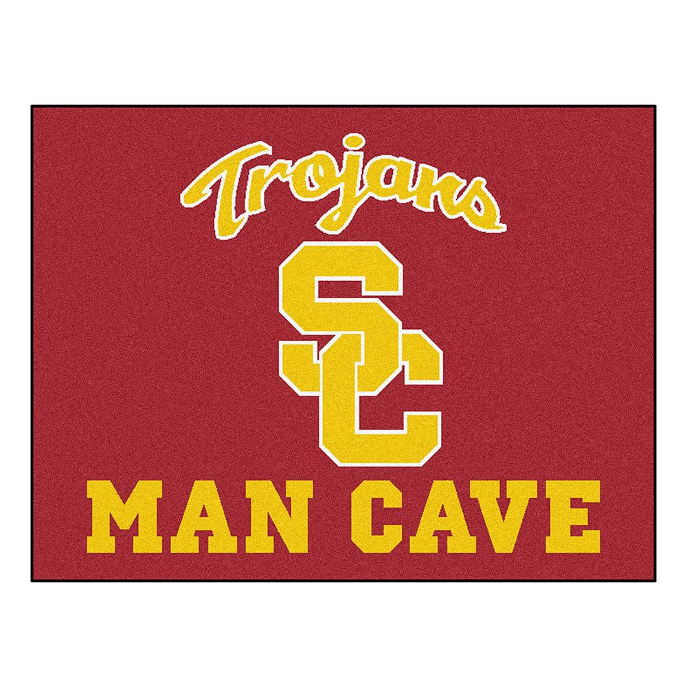 USC Trojans NCAA Man Cave All-Star Floor Mat (34in x 45in)