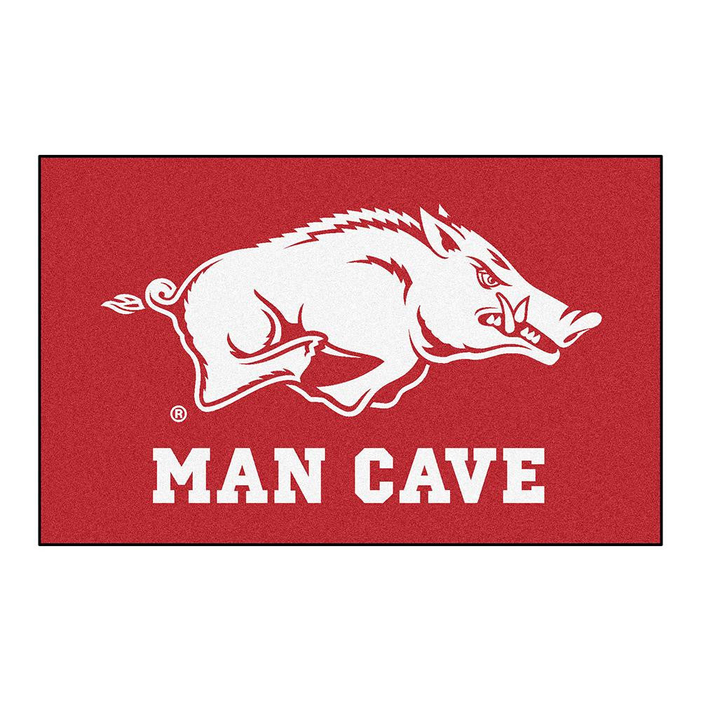 Arkansas Razorbacks NCAA Man Cave Ulti-Mat Floor Mat (60in x 96in)