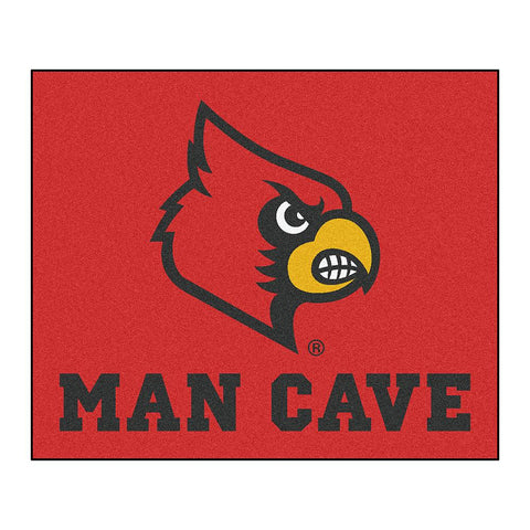 Louisville Cardinals NCAA Man Cave Tailgater Floor Mat (60in x 72in)