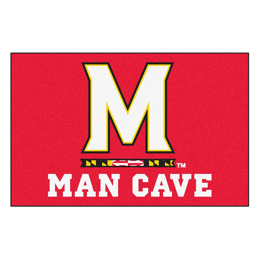 Maryland Terps NCAA Man Cave Starter Floor Mat (20in x 30in)