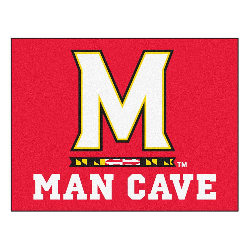 Maryland Terps NCAA Man Cave All-Star Floor Mat (34in x 45in)